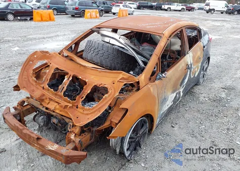 2015 Kia Forte Ex из США, поврежденный, VIN KNAFX4A84F5337460